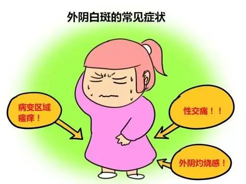 外阴白班很可怕吗?